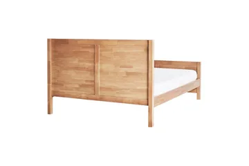 Säng med lamellram Champagnat - Ljus trä, 140x200 cm - Möbler - Säng - Sängram & sängstomme