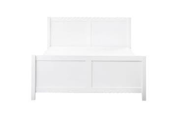 Säng med lamellram Champagnat - Vit, 140x200 cm - Möbler - Säng - Sängram & sängstomme