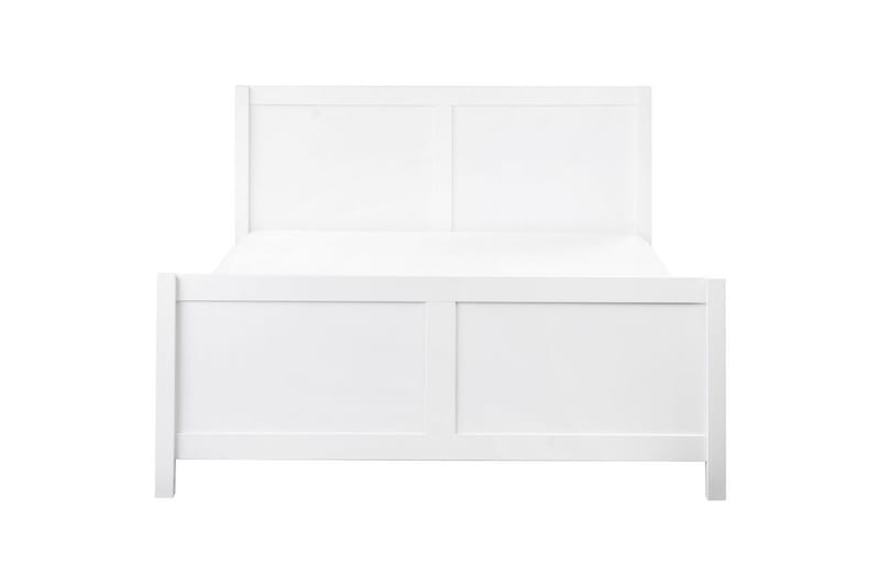 Säng med lamellram Champagnat - Vit, 140x200 cm - Möbler - Säng - Sängram & sängstomme