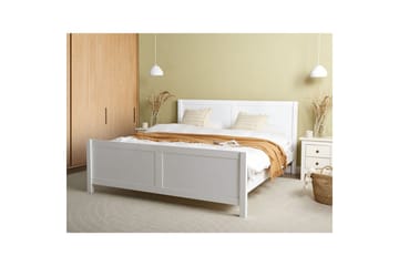 Säng med lamellram Champagnat - Vit, 180x200 cm - Möbler - Säng - Sängram & sängstomme