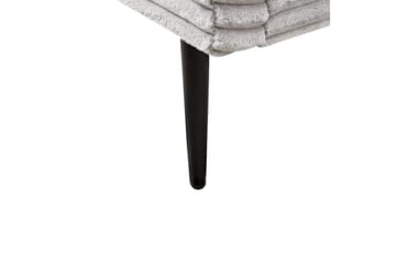 Säng med lamellram Flayat - Grå, svart, 140x200 cm - Möbler - Säng - Sängram & sängstomme