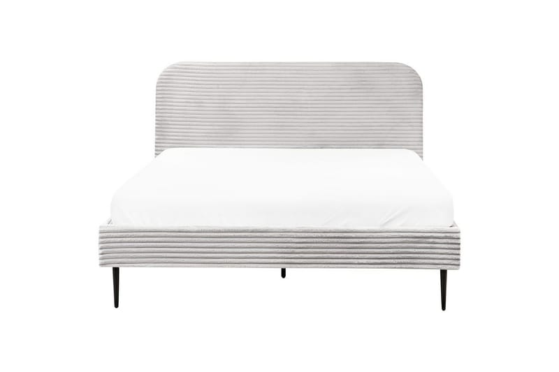 Säng med lamellram Flayat - Grå, svart, 160x200 cm - Möbler - Säng - Sängram & sängstomme
