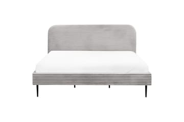 Säng med lamellram Flayat - Grå, svart, 180x200 cm - Möbler - Säng - Sängram & sängstomme