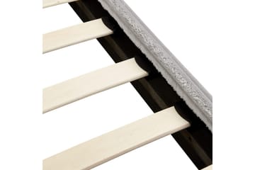 Säng med lamellram Flayat - Grå, svart, 180x200 cm - Möbler - Säng - Sängram & sängstomme