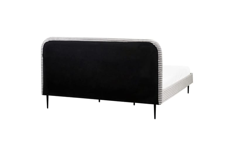 Säng med lamellram Flayat - Grå, svart, 180x200 cm - Möbler - Säng - Sängram & sängstomme