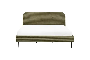 Säng med lamellram Flayat - Grön, Svart, 180x200 cm - Möbler - Säng - Sängram & sängstomme