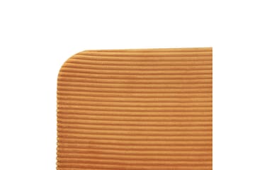 Säng med lamellram Flayat - Orange, svart, 160x200 cm - Möbler - Säng - Sängram & sängstomme