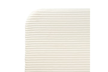 Säng med lamellram Flayat - Vit, Svart, 140x200 cm - Möbler - Säng - Sängram & sängstomme