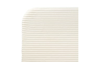 Säng med lamellram Flayat - Vit, Svart, 140x200 cm - Möbler - Säng - Sängram & sängstomme