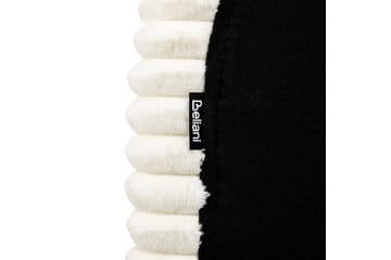 Säng med lamellram Flayat - Vit, Svart, 160x200 cm - Möbler - Säng - Sängram & sängstomme