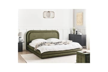 Säng med lamellram Lavardens - Grön, Svart, 180x200 cm - Möbler - Säng - Sängram & sängstomme