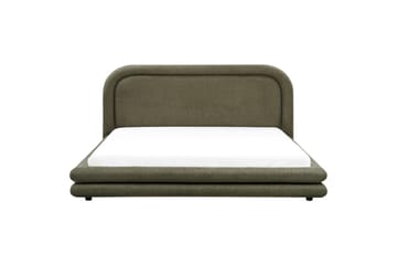 Säng med lamellram Lavardens - Grön, Svart, 180x200 cm - Möbler - Säng - Sängram & sängstomme