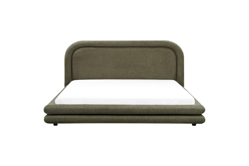 Säng med lamellram Lavardens - Grön, Svart, 180x200 cm - Möbler - Säng - Sängram & sängstomme