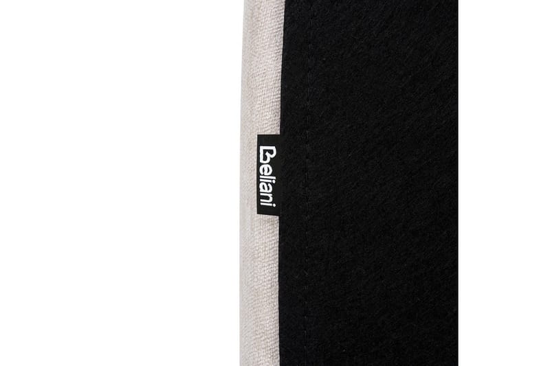 Säng med lamellram Lavardens - Ljusbeige, svart, 160x200 cm - Möbler - Säng - Sängram & sängstomme