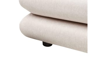 Säng med lamellram Lavardens - Ljusbeige, svart, 180x200 cm - Möbler - Säng - Sängram & sängstomme