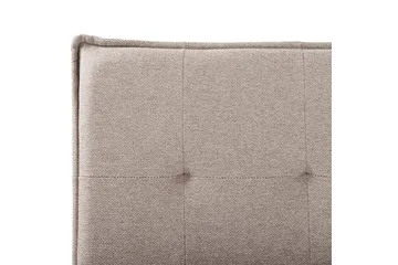 Säng med lamellram Lestre - Taupe, svart, 180x200 cm - Möbler - Säng - Sängram & sängstomme