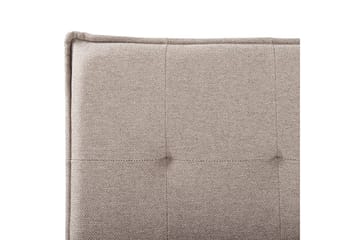 Säng med lamellram Lestre - Taupe, svart, 180x200 cm - Möbler - Säng - Sängram & sängstomme