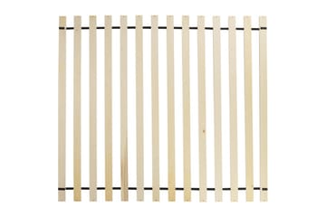 Säng med lamellram Lestre - Vit, Svart, 160x200 cm - Möbler - Säng - Sängram & sängstomme