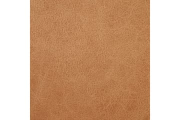 Säng med lamellram Limanton - Brunt, ljust trä, svart/Konstläder, 140x200 cm - Möbler - Säng - Sängram & sängstomme