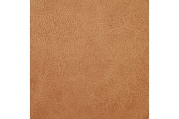 Säng med lamellram Limanton - Brunt, ljust trä, svart/Konstläder, 140x200 cm - Möbler - Säng - Sängram & sängstomme