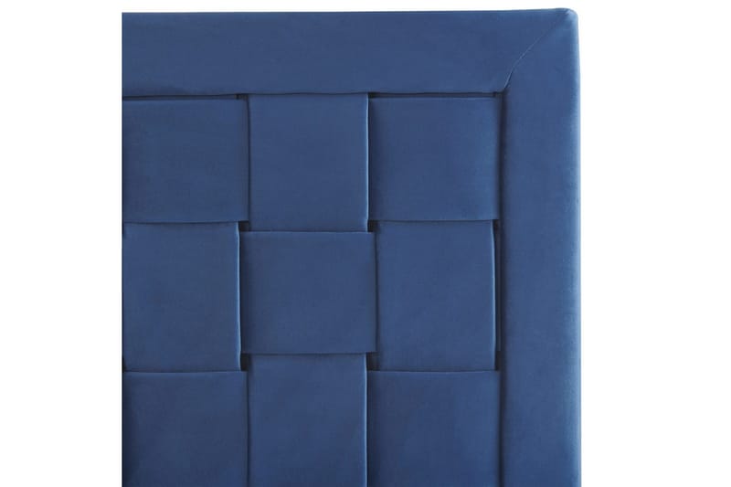 Säng med lamellram Limoux - Blå, 140x200 cm - Möbler - Säng - Sängram & sängstomme