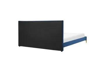 Säng med lamellram Limoux - Blå, 180x200 cm - Möbler - Säng - Sängram & sängstomme