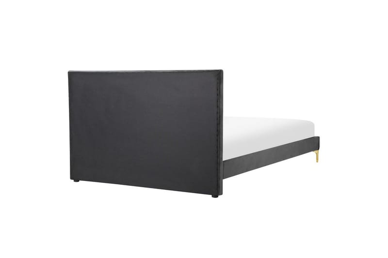 Säng med lamellram Limoux - Svart, 140x200 cm - Möbler - Säng - Sängram & sängstomme