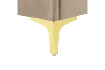 Säng med lamellram Limoux - Taupe, 160x200 cm - Möbler - Säng - Sängram & sängstomme