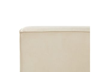 Säng med lamellram Linards - Beige/Manchestertyg, 160x200 cm - Möbler - Säng - Sängram & sängstomme
