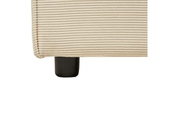 Säng med lamellram Linards - Beige/Manchestertyg, 180x200 cm - Möbler - Säng - Sängram & sängstomme