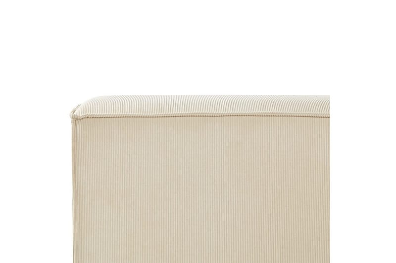Säng med lamellram Linards - Beige/Manchestertyg, 180x200 cm - Möbler - Säng - Sängram & sängstomme