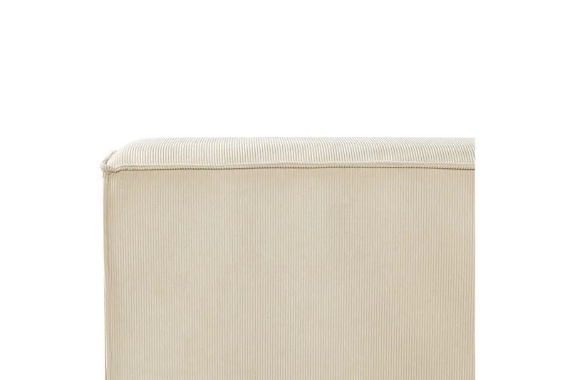 Säng med lamellram Linards - Beige/Manchestertyg, 180x200 cm - Möbler - Säng - Sängram & sängstomme