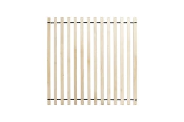 Säng med lamellram Lubbon - Ljusgrå, Silver, 180x200 cm - Möbler - Säng - Sängram & sängstomme