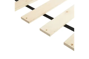 Säng med lamellram Lubbon - Ljusgrå, Silver, 180x200 cm - Möbler - Säng - Sängram & sängstomme