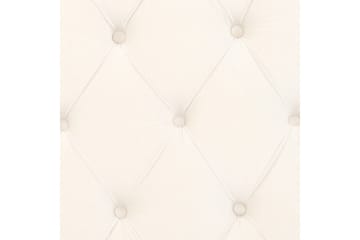 Säng med lamellram Lubbon - Vit, Silver, 180x200 cm - Möbler - Säng - Sängram & sängstomme