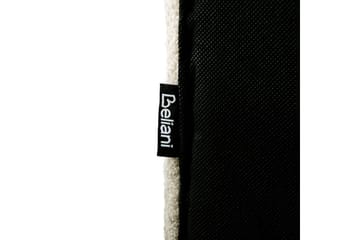 Säng med lamellram Lunan - Beige, svart/Bouclé, 180x200 cm - Möbler - Säng - Sängram & sängstomme