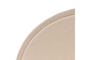 Säng med lamellram Margut - Beige/Bouclé, 160x200 cm - Möbler - Säng - Sängram & sängstomme