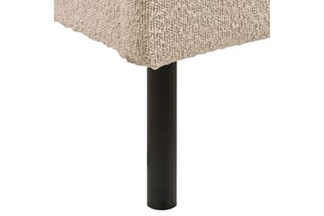 Säng med lamellram Margut - Beige/Bouclé, 180x200 cm - Möbler - Säng - Sängram & sängstomme