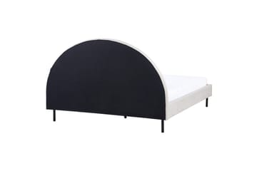 Säng med lamellram Margut - Beige/Polyester, 160x200 cm - Möbler - Säng - Sängram & sängstomme