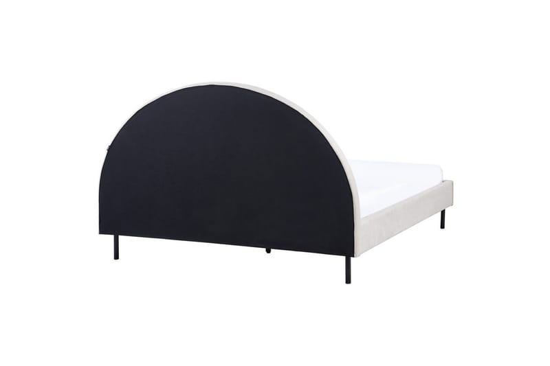 Säng med lamellram Margut - Beige/Polyester, 160x200 cm - Möbler - Säng - Sängram & sängstomme