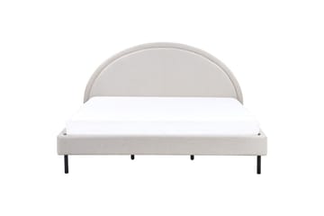 Säng med lamellram Margut - Beige/Polyester, 180x200 cm - Möbler - Säng - Sängram & sängstomme