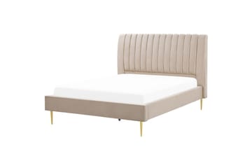 Säng med lamellram Marville - Beige, 140x200 cm - Möbler - Säng - Sängram & sängstomme
