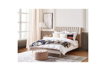 Säng med lamellram Marville - Beige, 140x200 cm - Möbler - Säng - Sängram & sängstomme