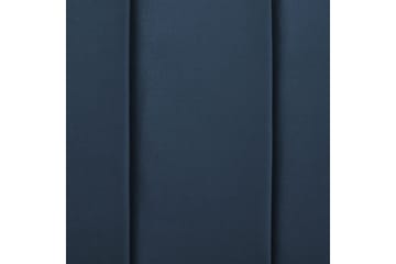 Säng med lamellram Marville - Blå, guld, 140x200 cm - Möbler - Säng - Sängram & sängstomme