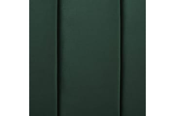 Säng med lamellram Marville - Grön, guld, 140x200 cm - Möbler - Säng - Sängram & sängstomme