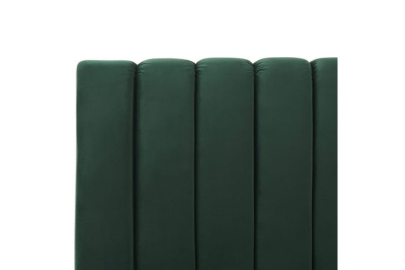 Säng med lamellram Marville - Grön, guld, 180x200 cm - Möbler - Säng - Sängram & sängstomme