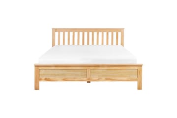 Säng med lamellram Mayenne - Ljus trä, 140x200 cm - Möbler - Säng - Sängram & sängstomme