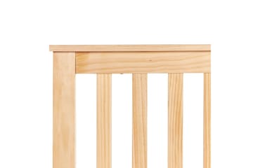 Säng med lamellram Mayenne - Ljus trä, 140x200 cm - Möbler - Säng - Sängram & sängstomme