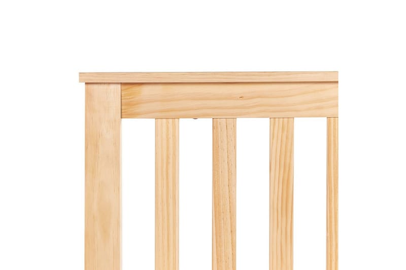 Säng med lamellram Mayenne - Ljus trä, 140x200 cm - Möbler - Säng - Sängram & sängstomme