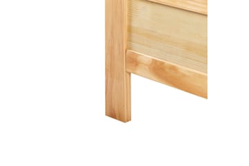 Säng med lamellram Mayenne - Ljus trä, 140x200 cm - Möbler - Säng - Sängram & sängstomme